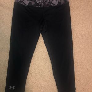 under armor crop fitted legging